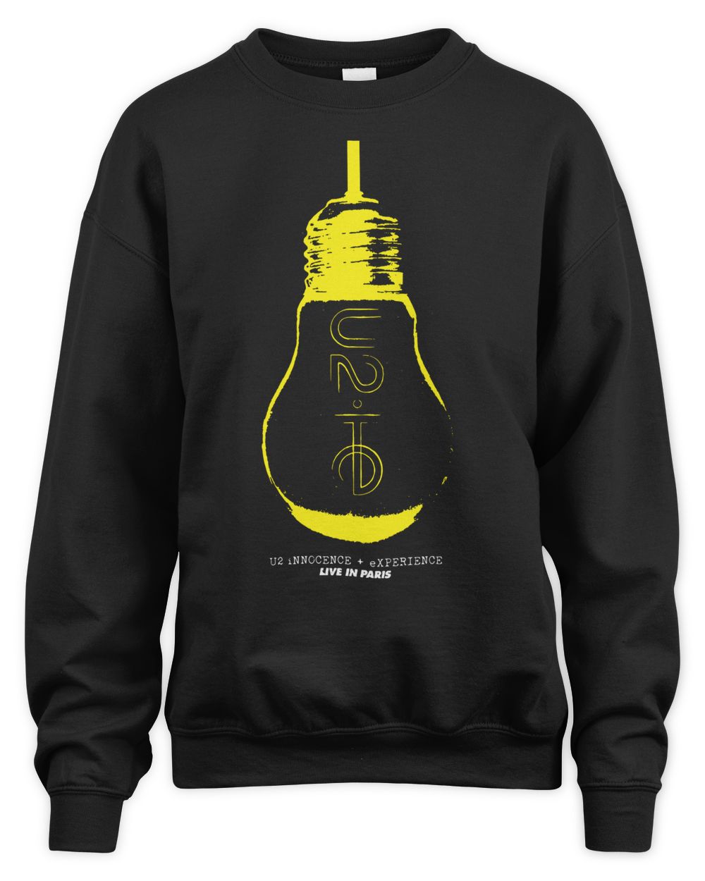 U2 Merchandise IE Lightbulb Shirt