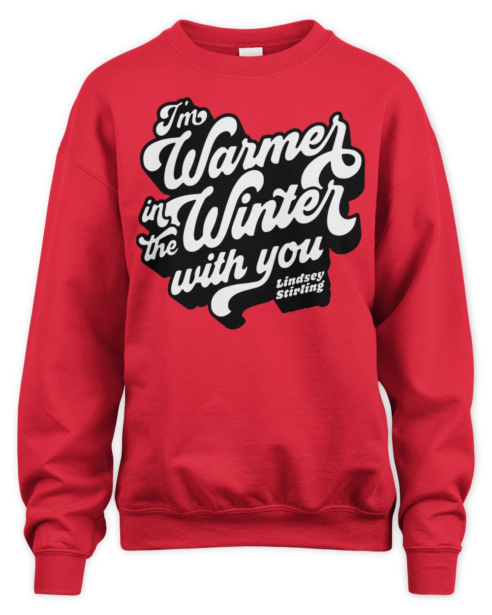 Lindsey Stirling Merch Retro Warmer Script Shirt