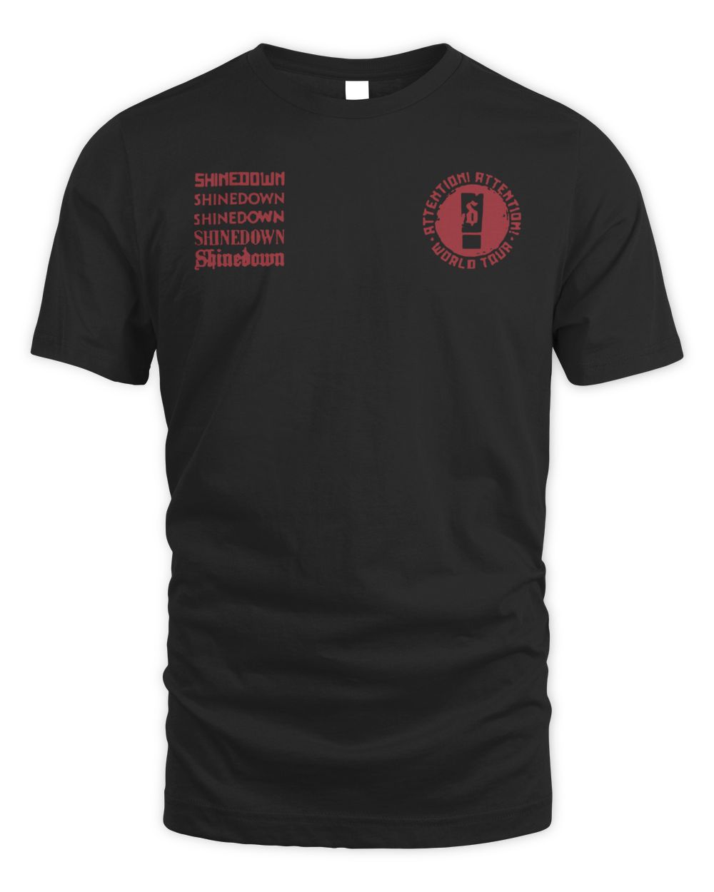 Shinedown Merch Album Logo Elements Shirt