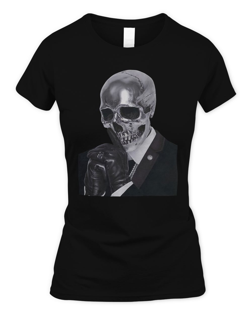 Busta Rhymes Merch Silver Skull Shirt