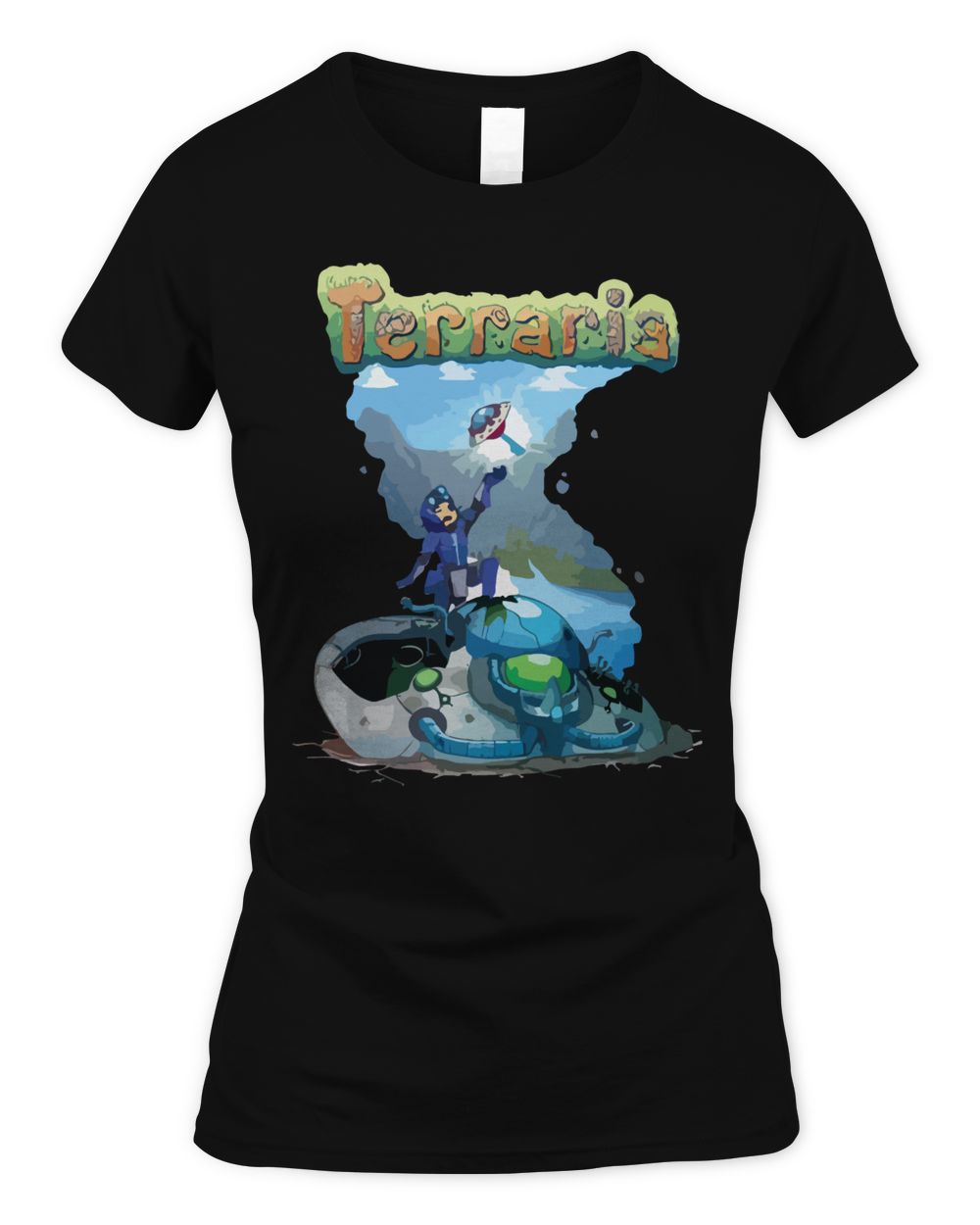 Terraria Merch Cosmic Car Key Shirt