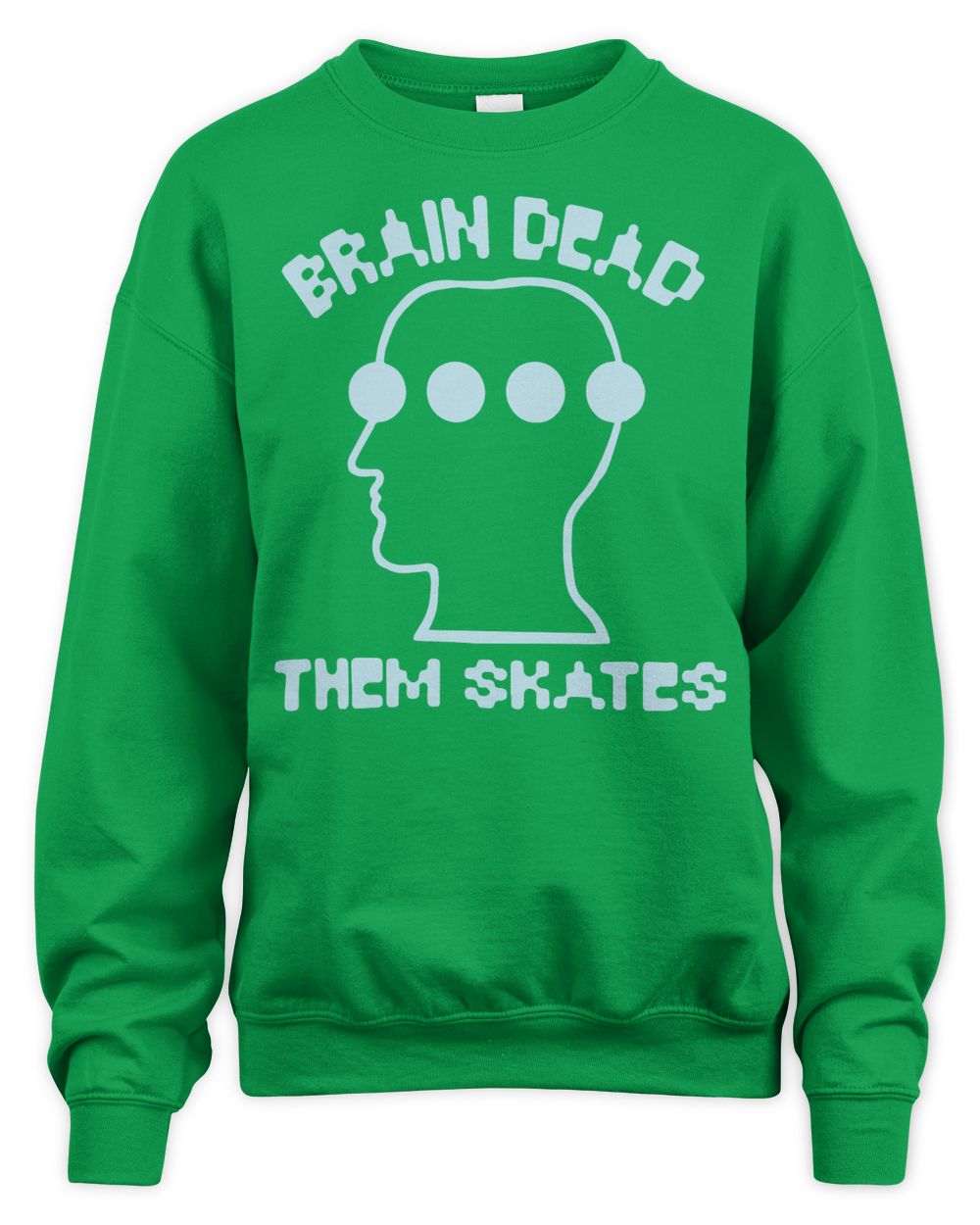 Brain Dead Clothing Brain Dead X Them Skates Logo Head Dots Shirt