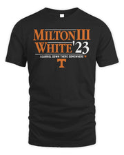 Tennessee Football Milton III White '23 Shirt