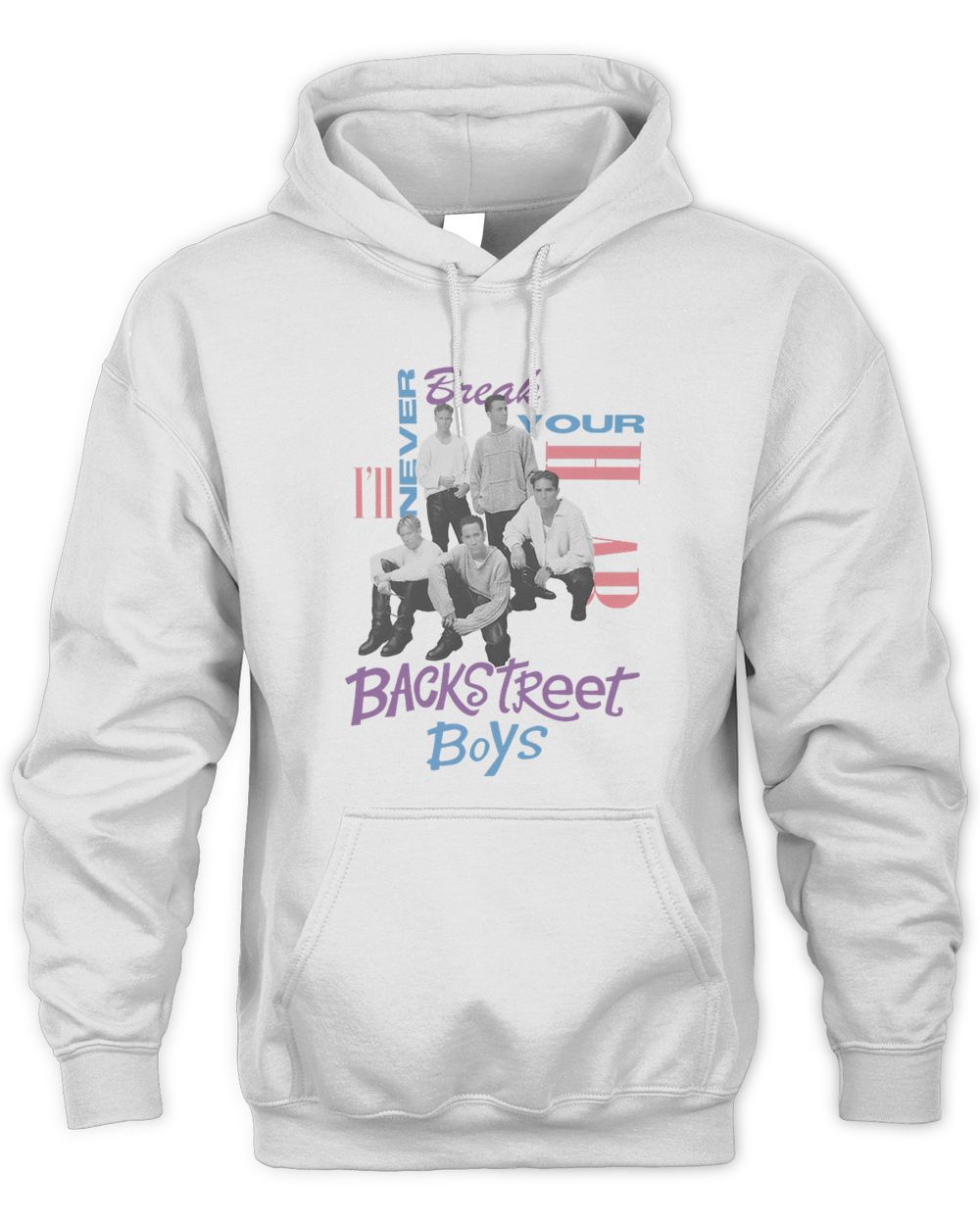 Backstreet Boys Merch Never Break Your Heart Shirt