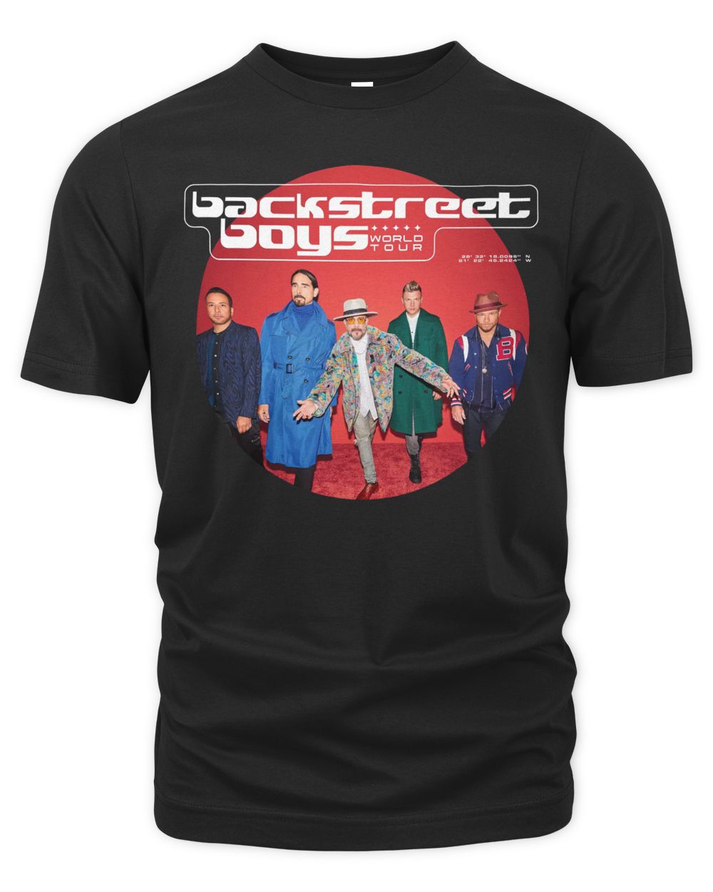 Backstreet Boys Merch World Tour Shirt