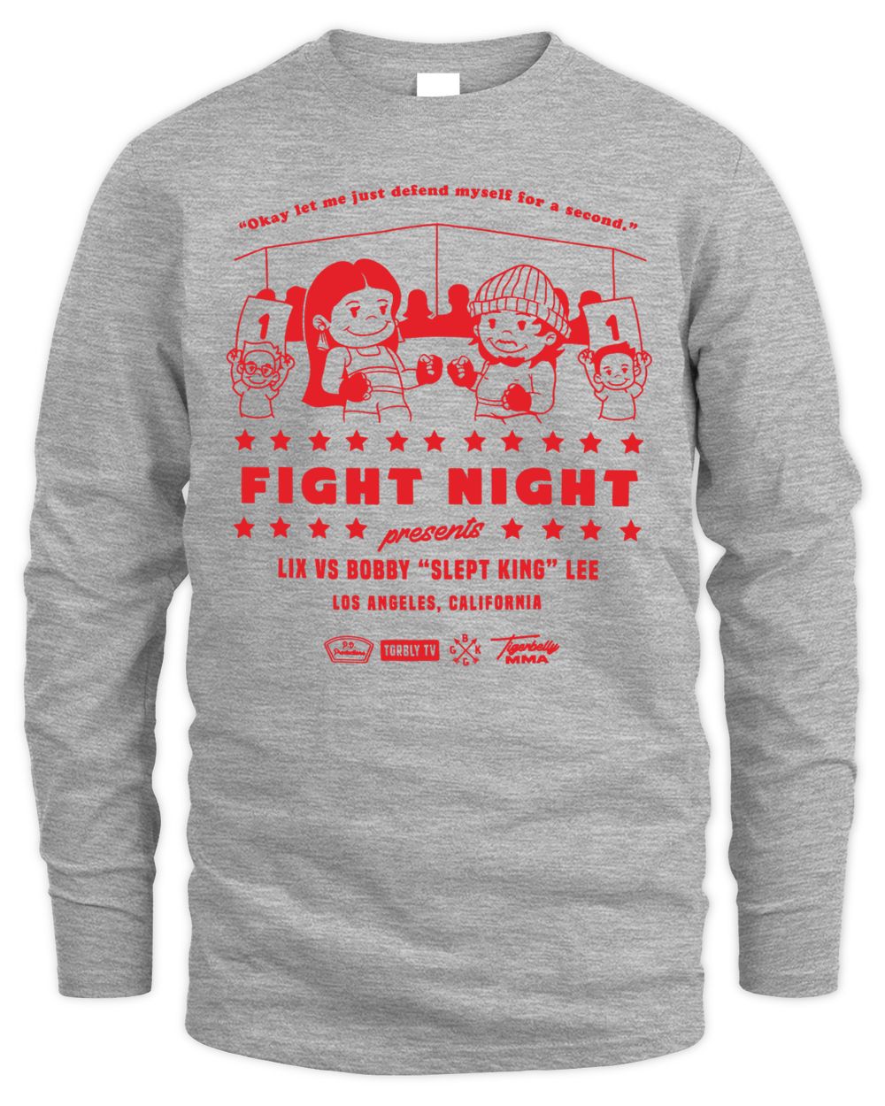 Tigerbelly Merch Fight Night Shirt