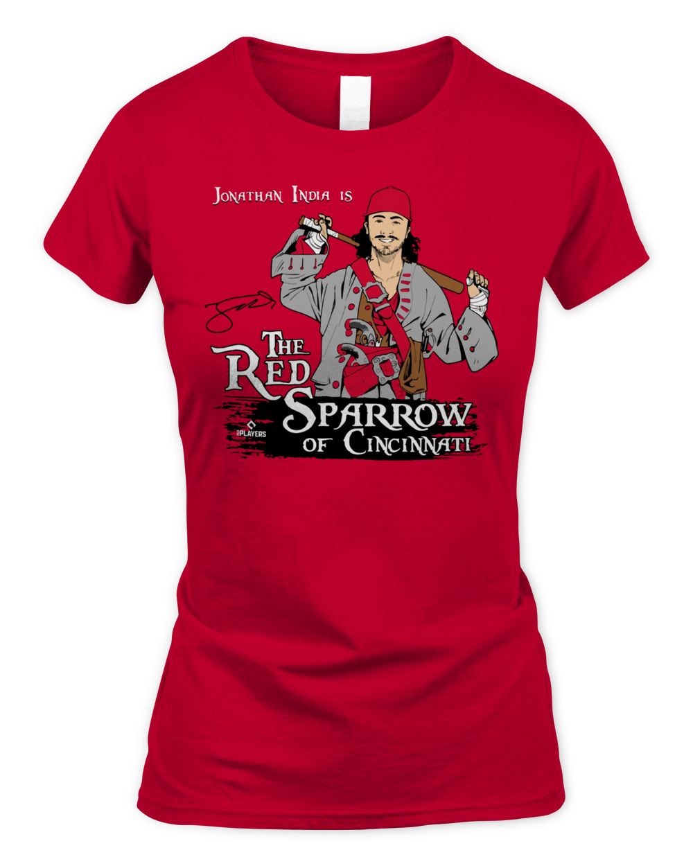 Cincy Shirts Jonathan India the Red Sparrow Shirt