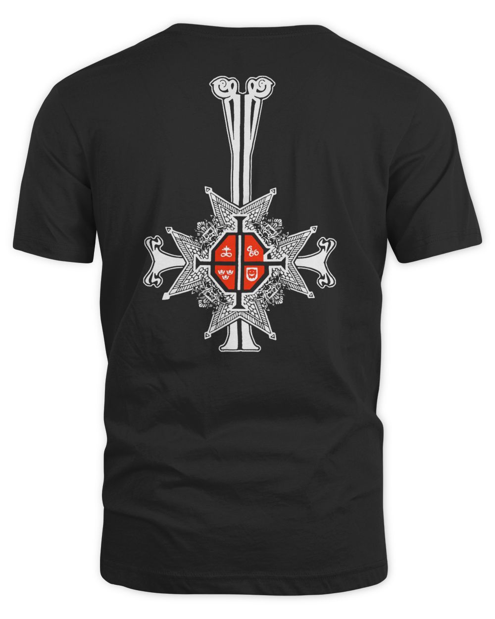Ghost Band Merch Popestar Grucifix Shirt