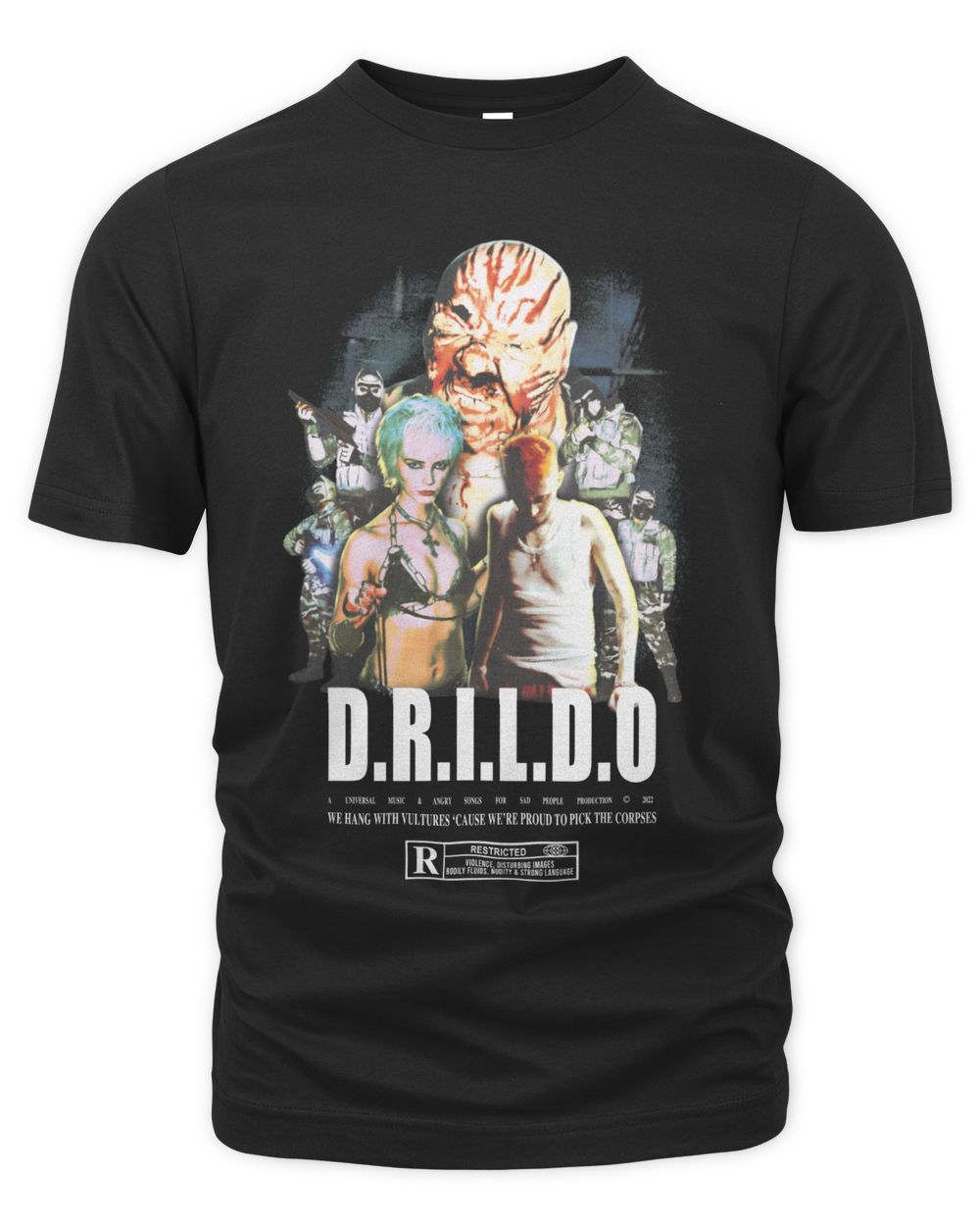 Wargasm Merch the D.r.i.l.d.o Shirt