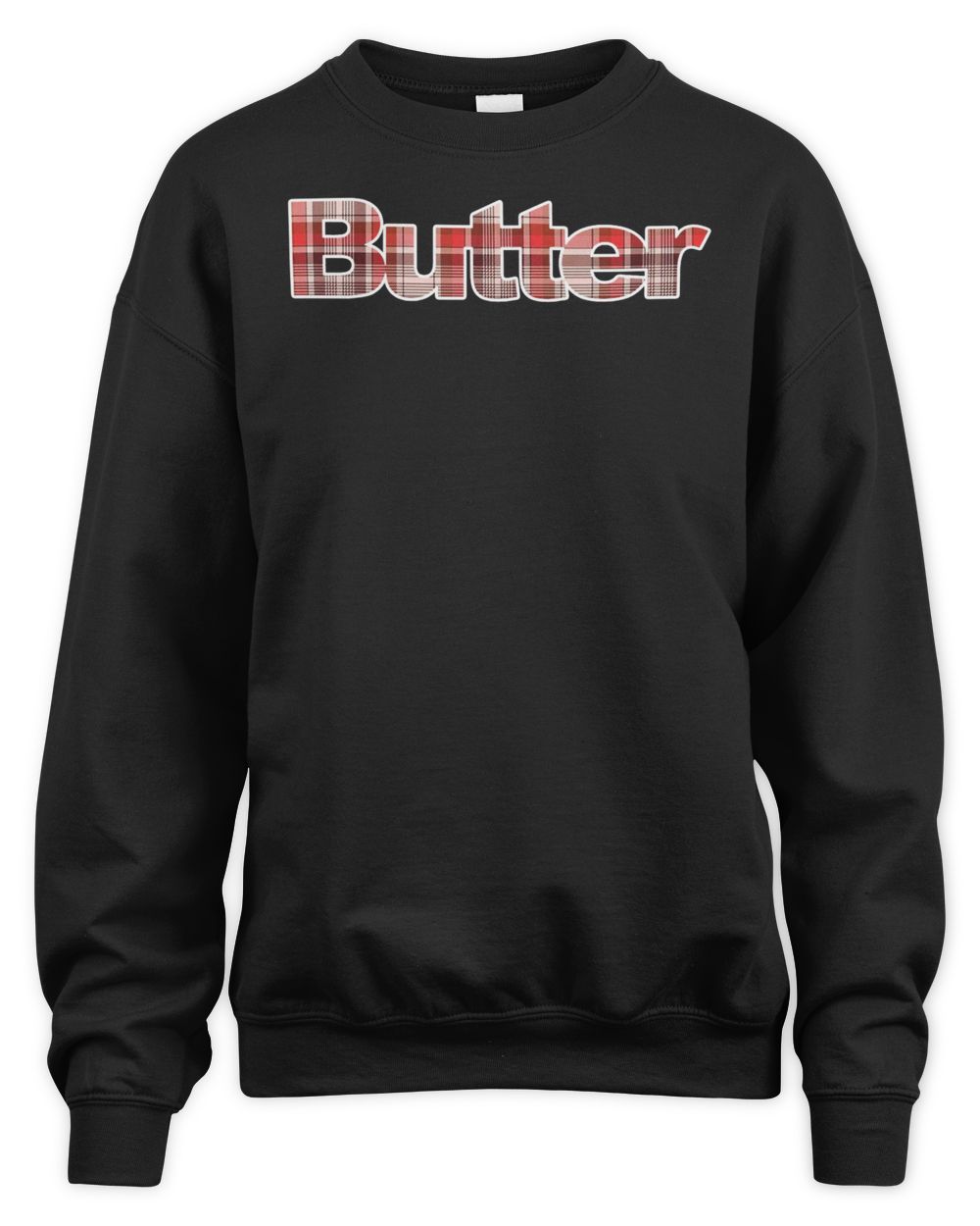 Butter Clothing Plaid Applique Logo Shirt