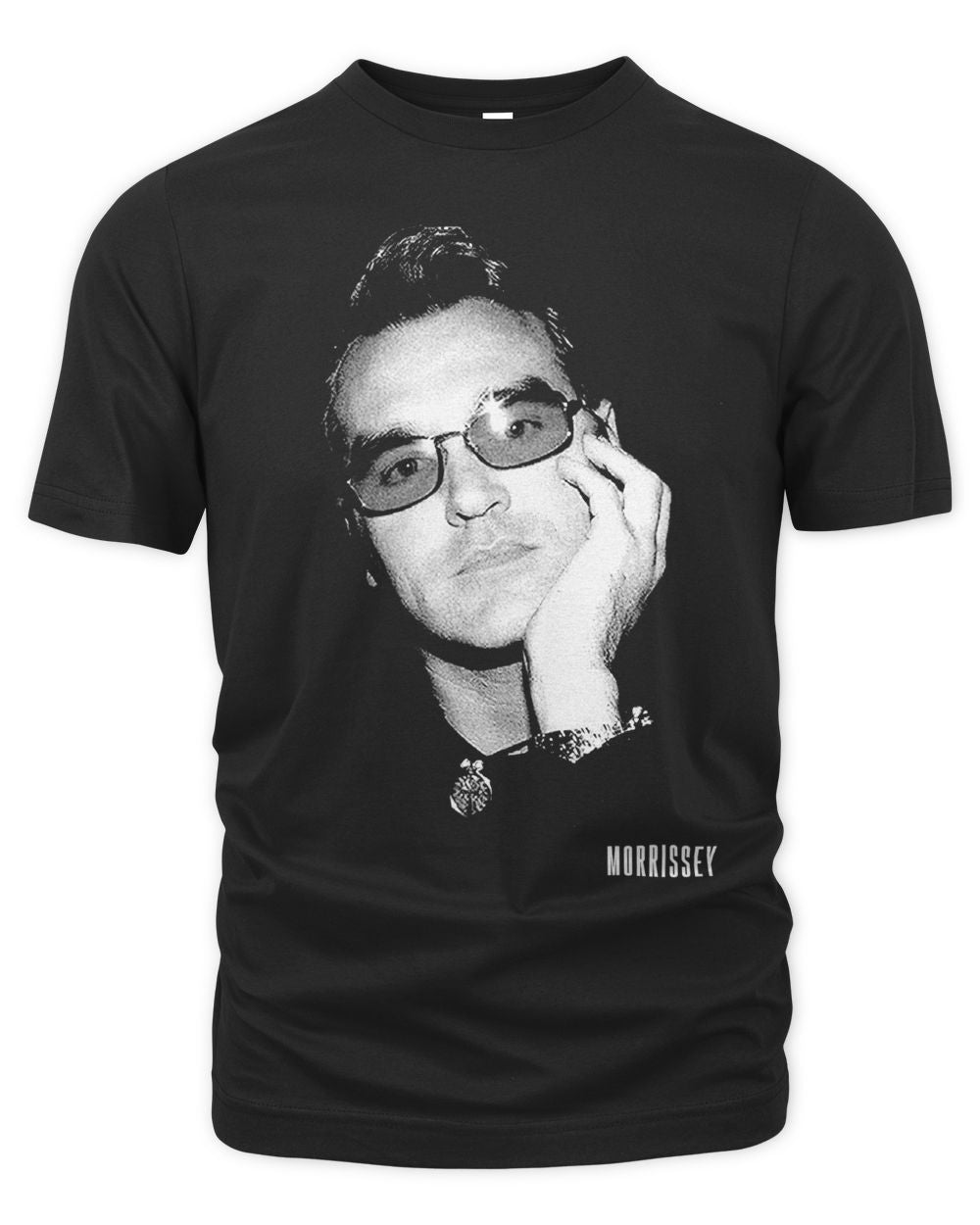 Morrissey Merch Hand to Face Photo Shirt