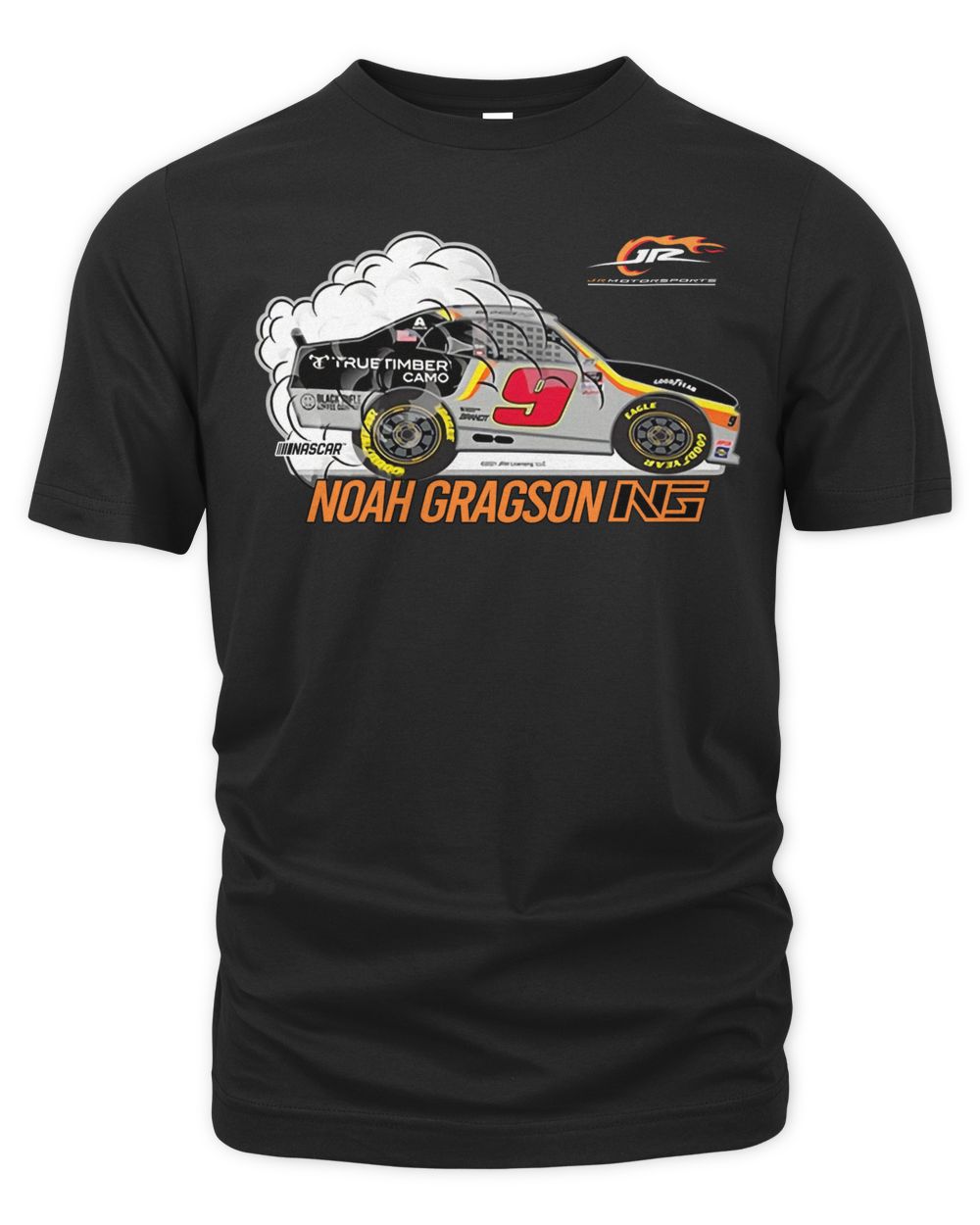 Noah Gragson JR Motorsports Official Team Apparel Bass Pro Shops 1 Spot Shirt