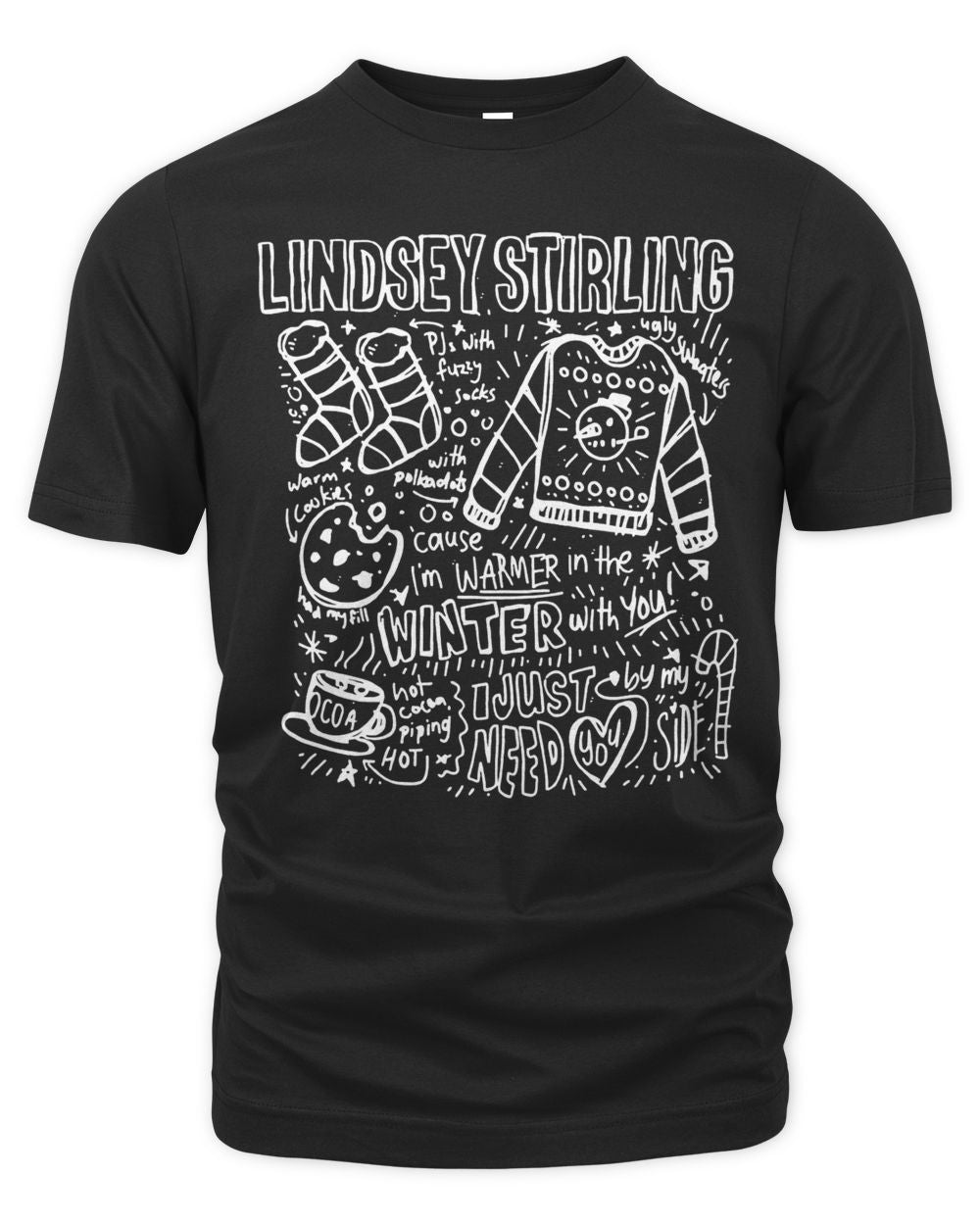 Lindsey Stirling Merch Scribble Shirt