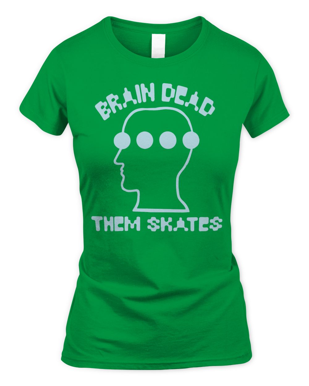 Brain Dead Clothing Brain Dead X Them Skates Logo Head Dots Shirt