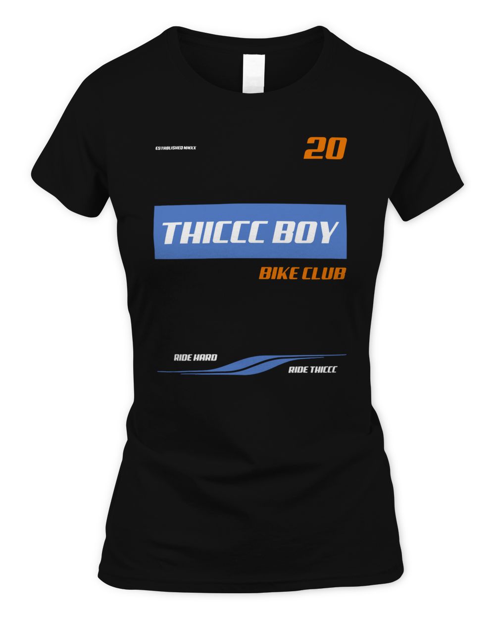Thiccc Boy Merch Bike Club Shirt
