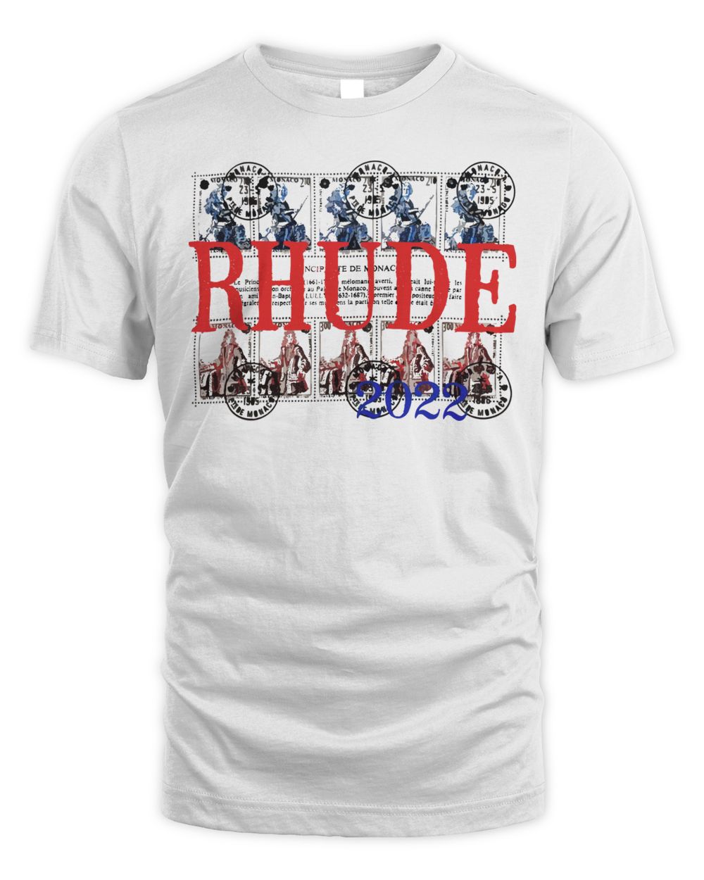 Rhude Clothing Stamp Shirt