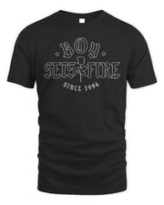 Boysetsfire Merch Rose Shirt