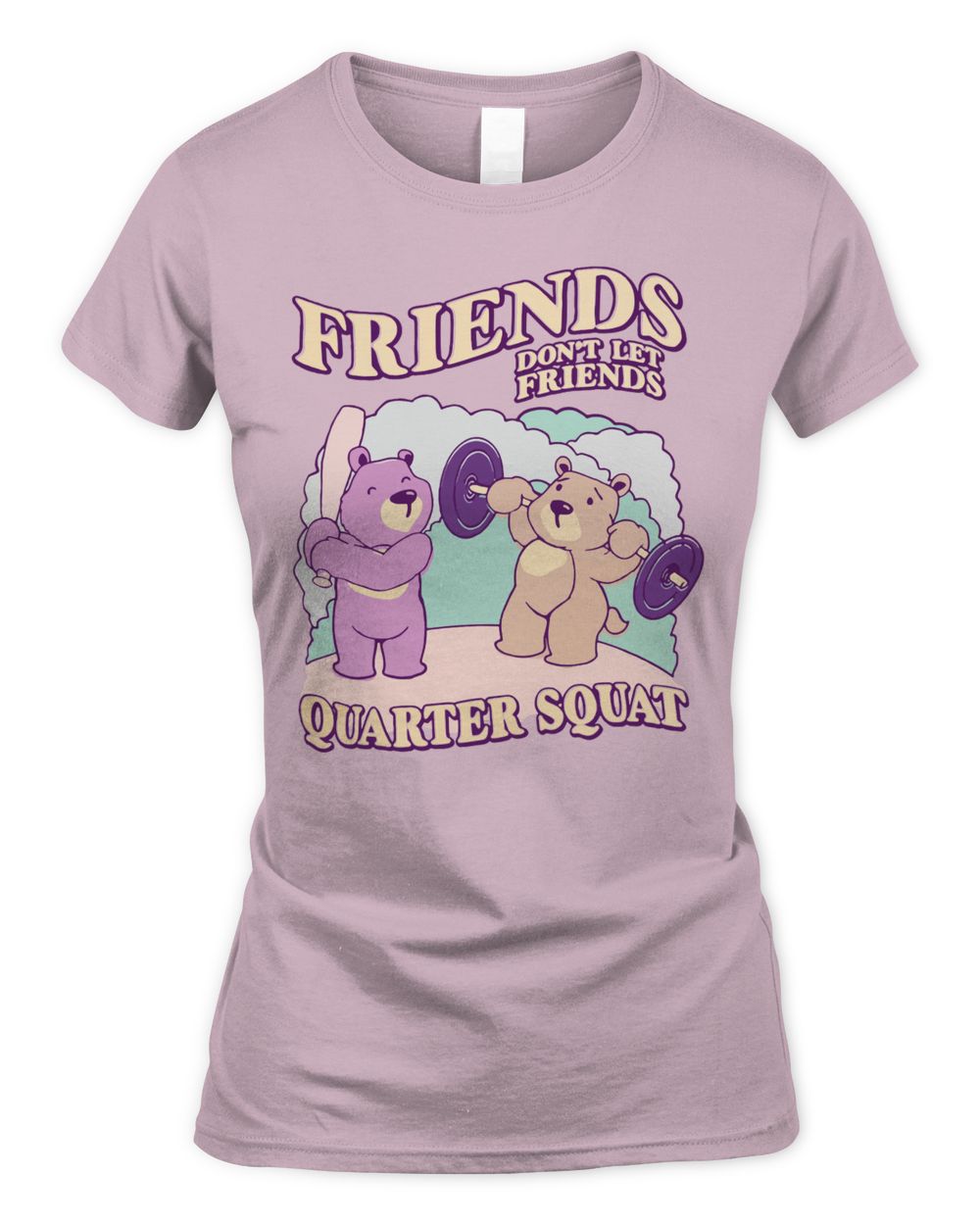 Raskol Apparel Friends Don't Let Friends Quarter Squat Shirt