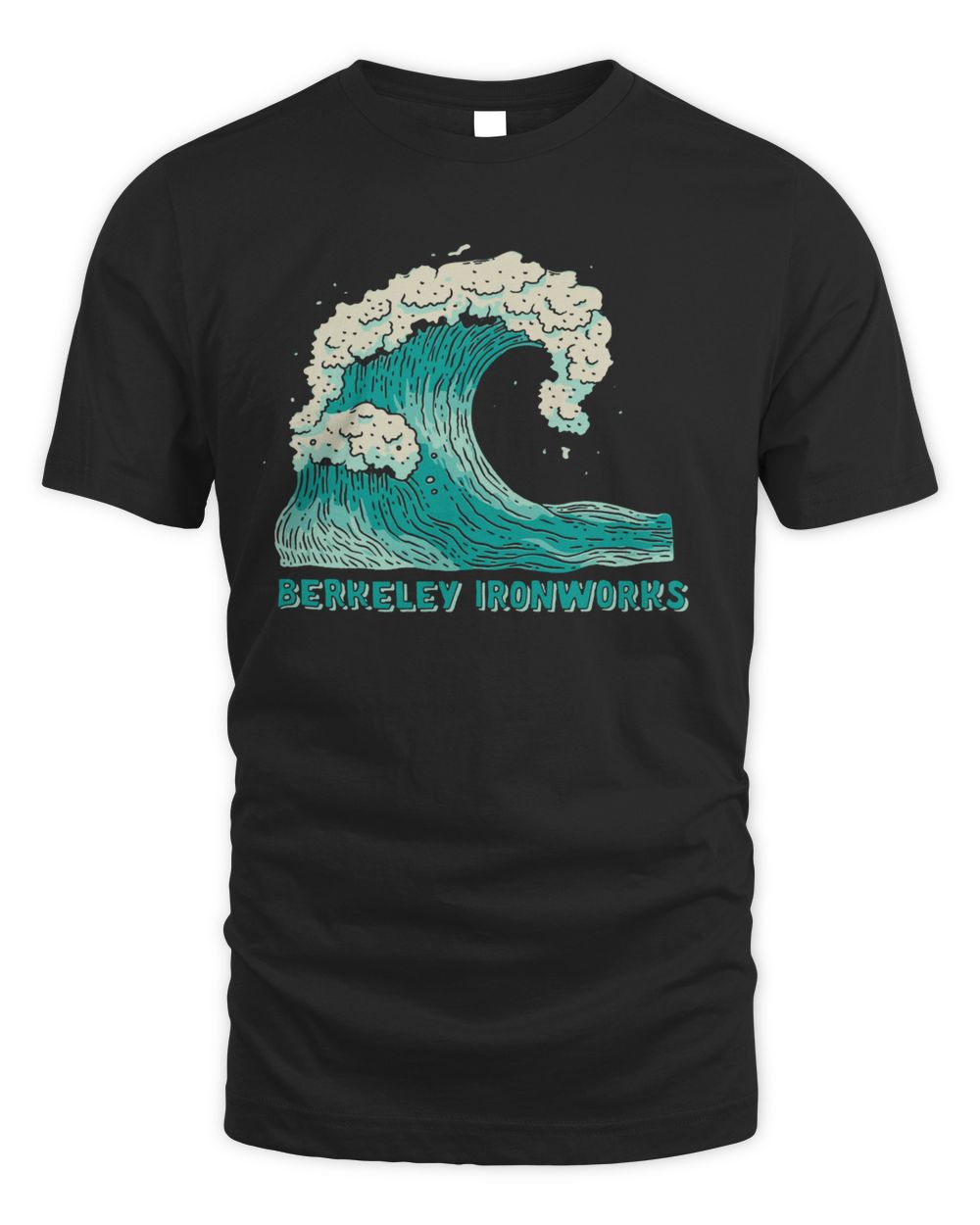 Touchstone Merchandise Berkeley Ironworks Wave Baseball Shirt