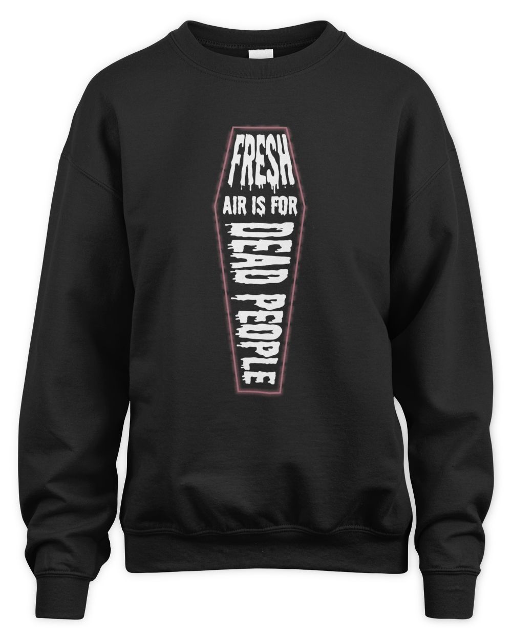 Morbid Merch Fresh Air is for Dead People Shirt