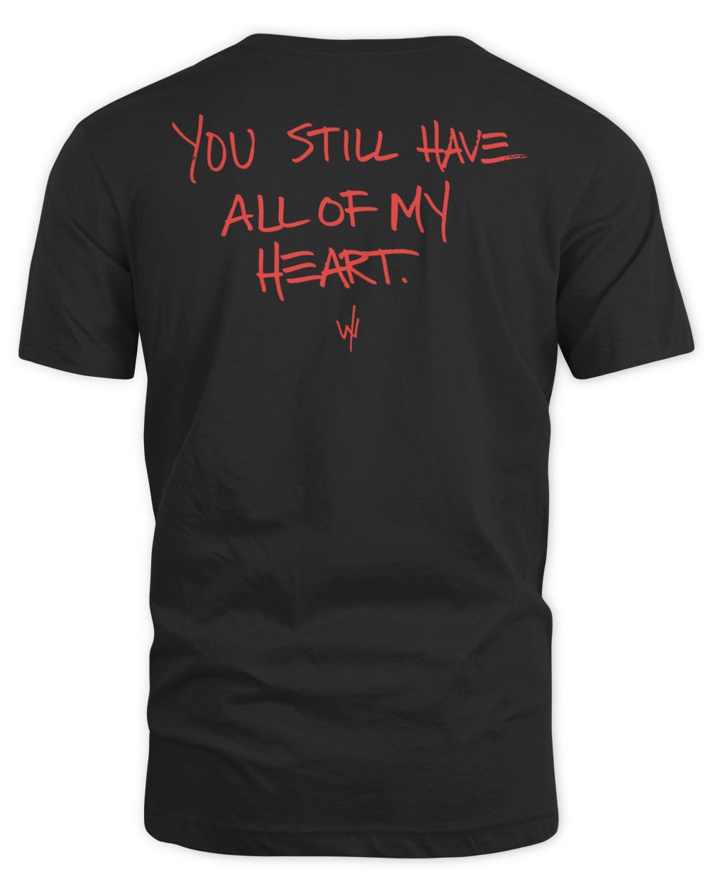 Sleeping With Sirens Merch Skeleton Heart Shirt