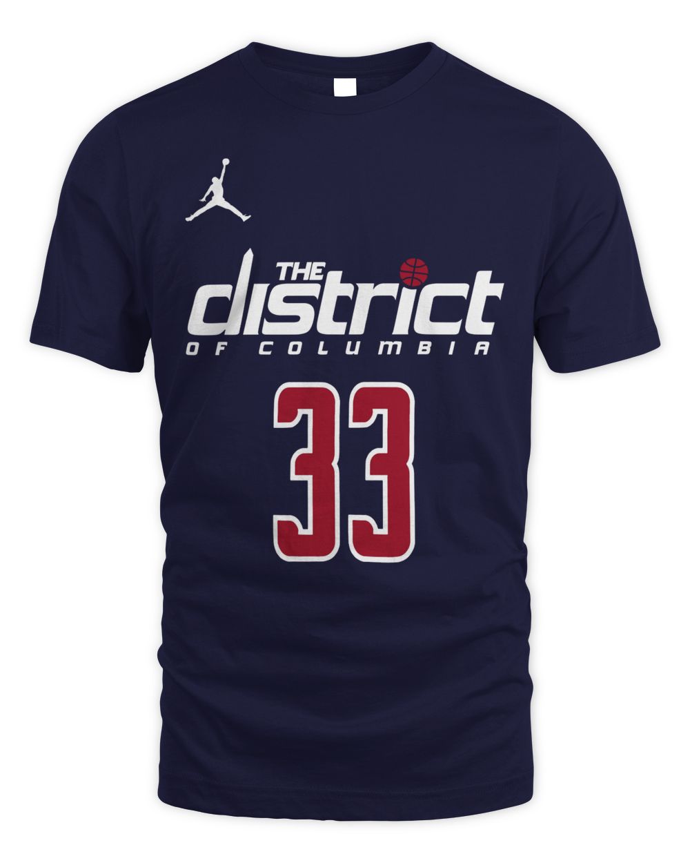 Kyle Kuzma The District of Columbia 2022 2023 Statement Edition Name & Number Shirt