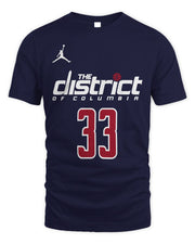 Kyle Kuzma The District of Columbia 2022 2023 Statement Edition Name & Number Shirt
