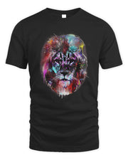 Messi Merch Colorful Lion Head Logo Shirt