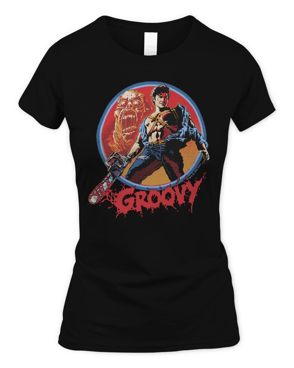 Steven Rhodes Merchandise Groovy Army Of Darkness Shirt