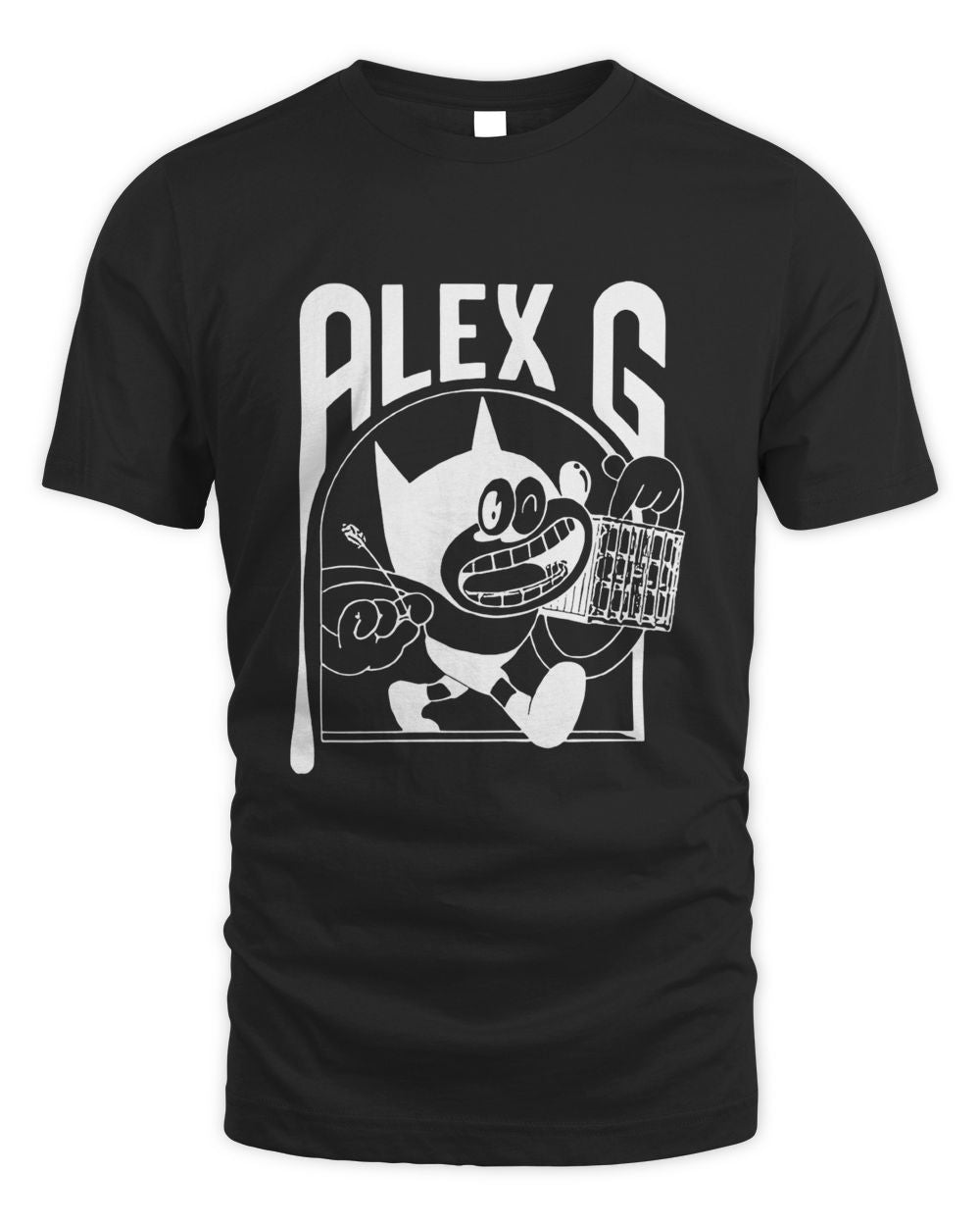Alex G Merch Cage Shirt