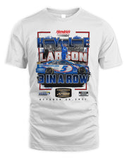 Kyle Larson Checkered Flag 2021 Hollywood Casino 400 Race Win Shirt