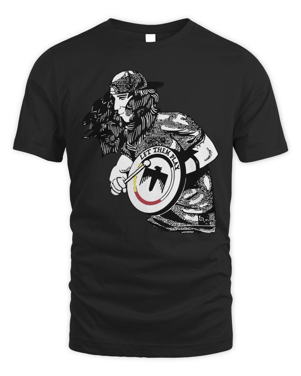 Let Them Play Apparel the Drummer Shirt