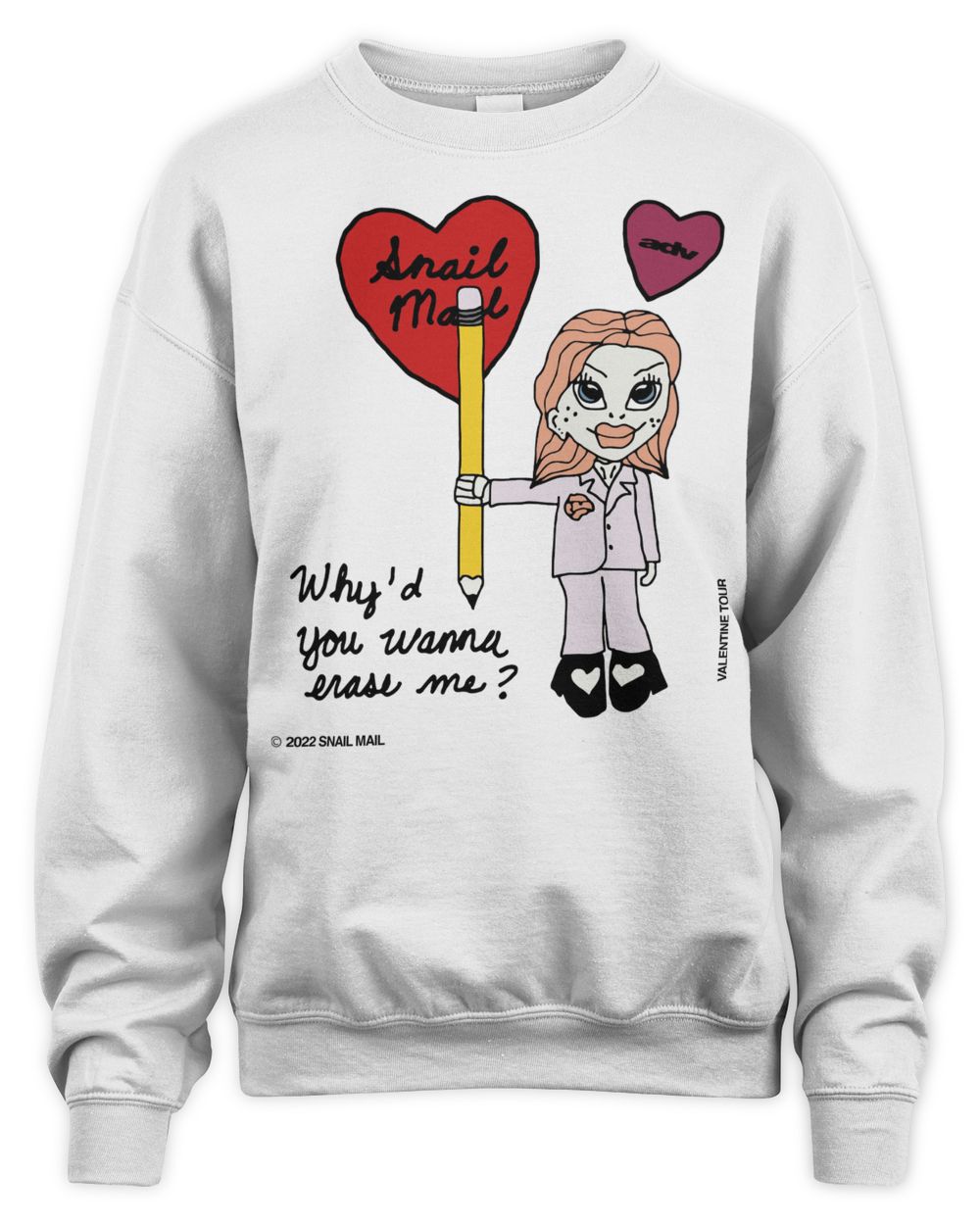 Snail Mail Merch Erase Me Shirt