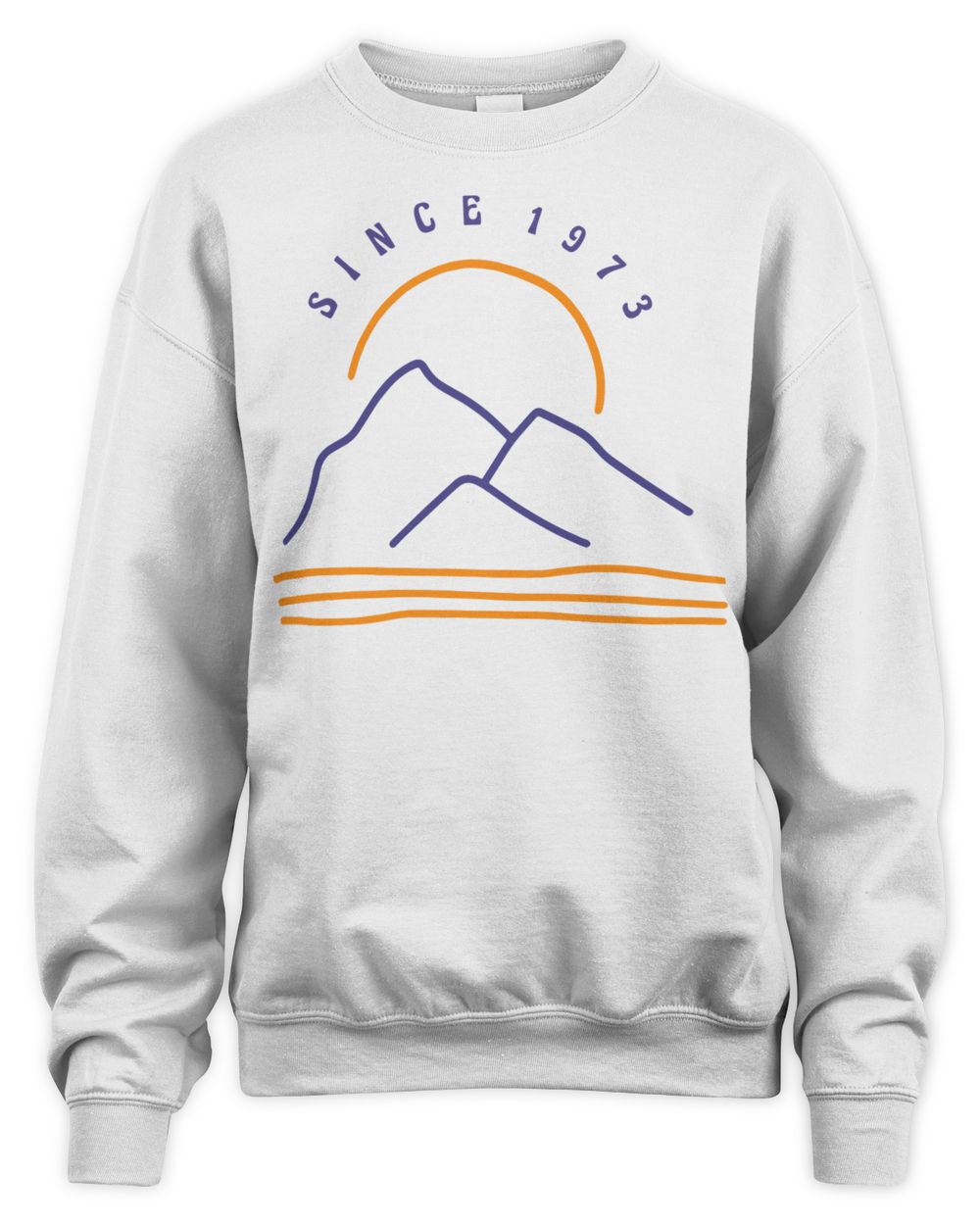 Fedex Merchandise Fedex Since 1973 Mountains Graphic Shirt