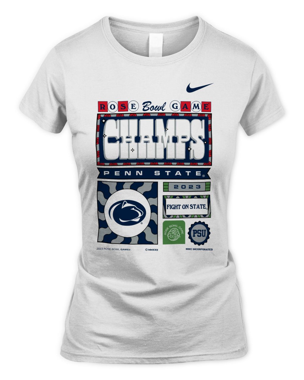 Penn State Rose Bowl Merchandise Nittany Lions 2023 Champions Locker Room Shirt