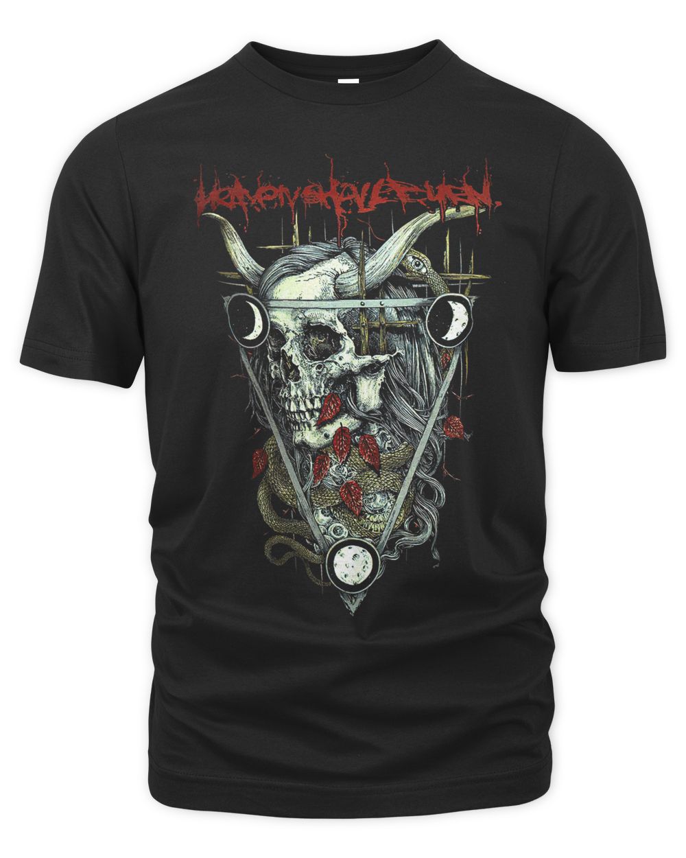 Heaven Shall Burn Merch Triangle Leaves Shirt