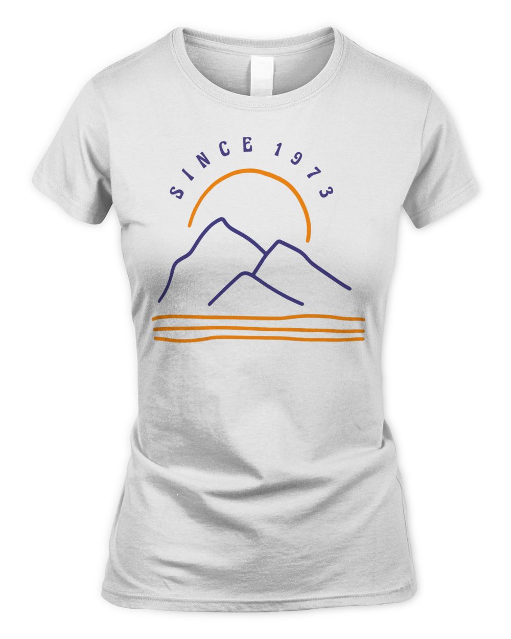 Fedex Merchandise Fedex Since 1973 Mountains Graphic Shirt