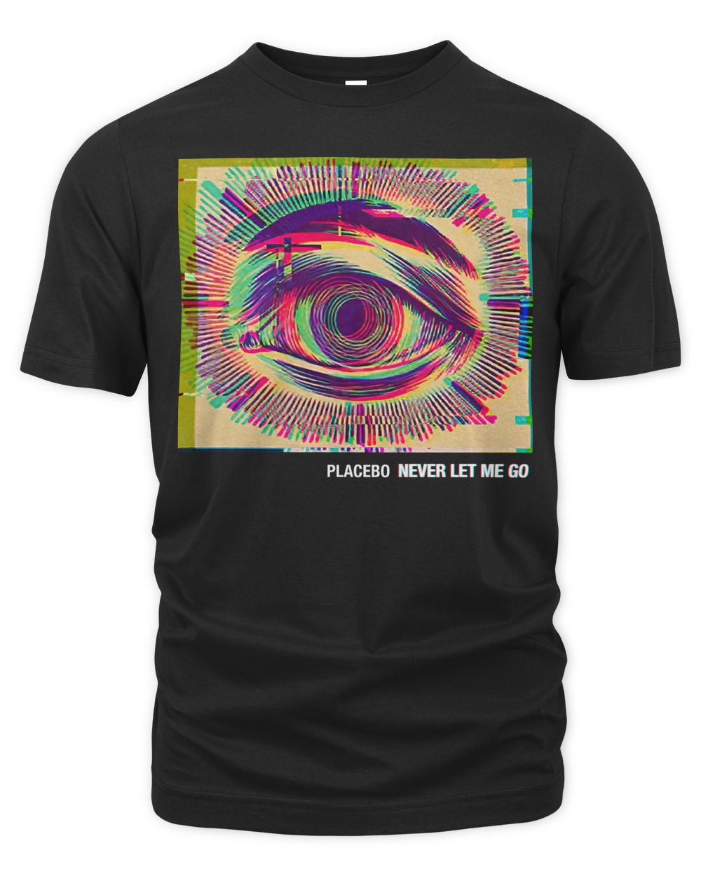 Placebo Merch Glitch Eye Shirt
