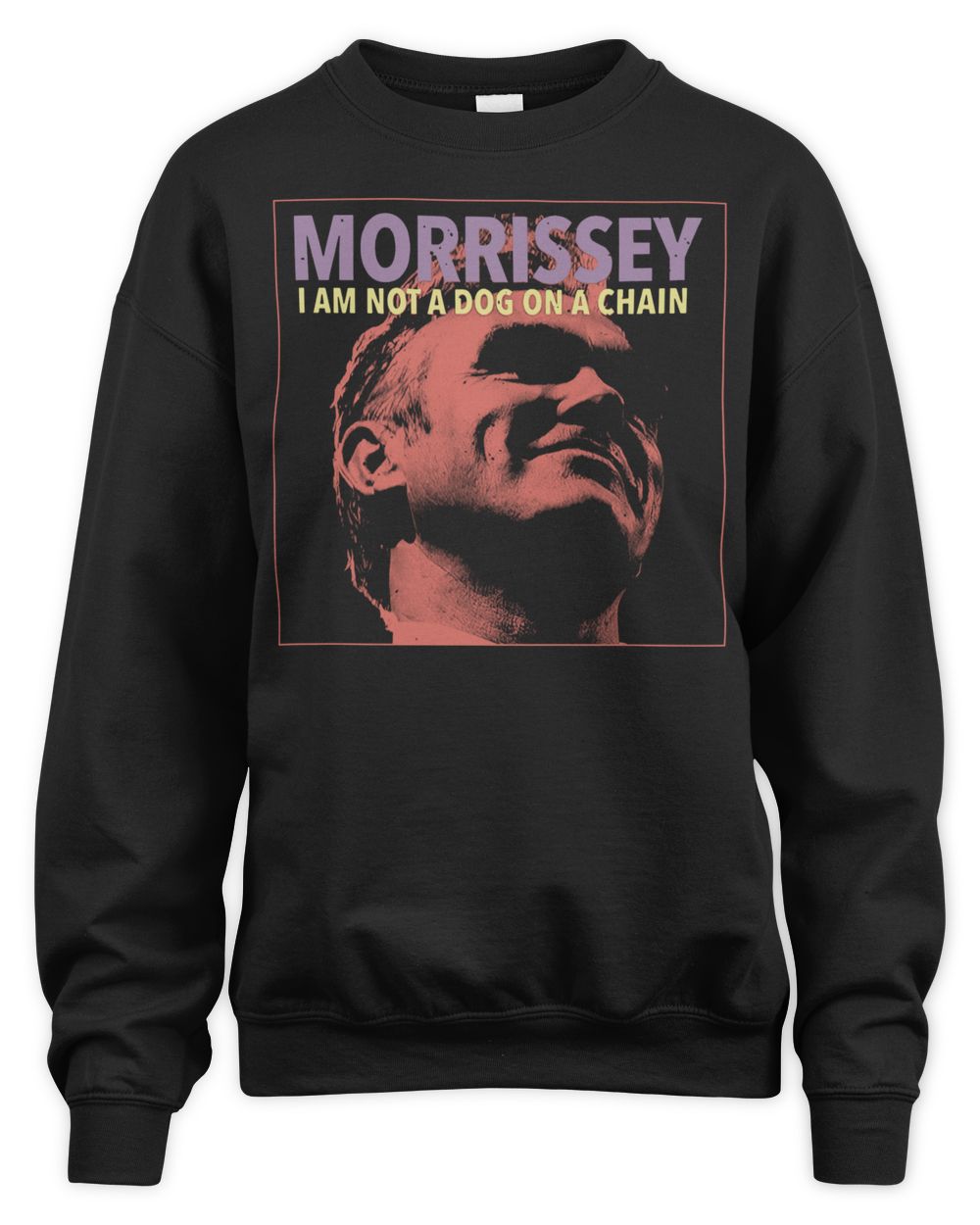 Morrissey Merch I Am Not a Dog on a Chain Album Shirt
