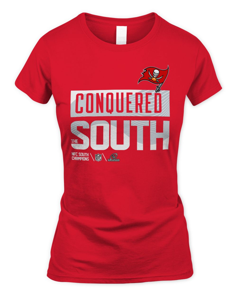Buccaneers 2022 NFC South Division Champions Locker Room Trophy Collection Shirt