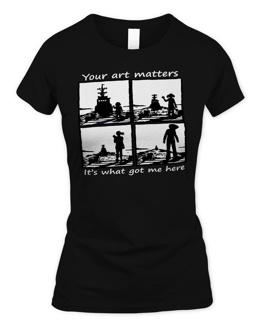 One Tree Hill Merchandise Your Art Matters Shirt