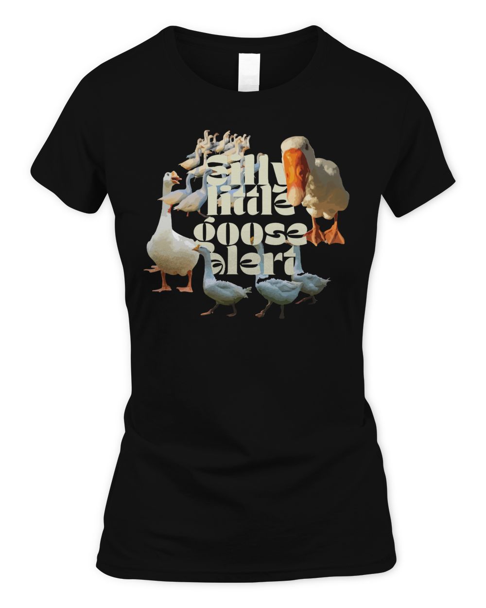 Chaotic Neutral Apparel Silly Little Goose Alert Shirt