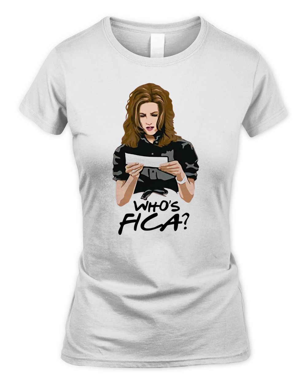 Friends Merch Collection Who's FICA Shirt