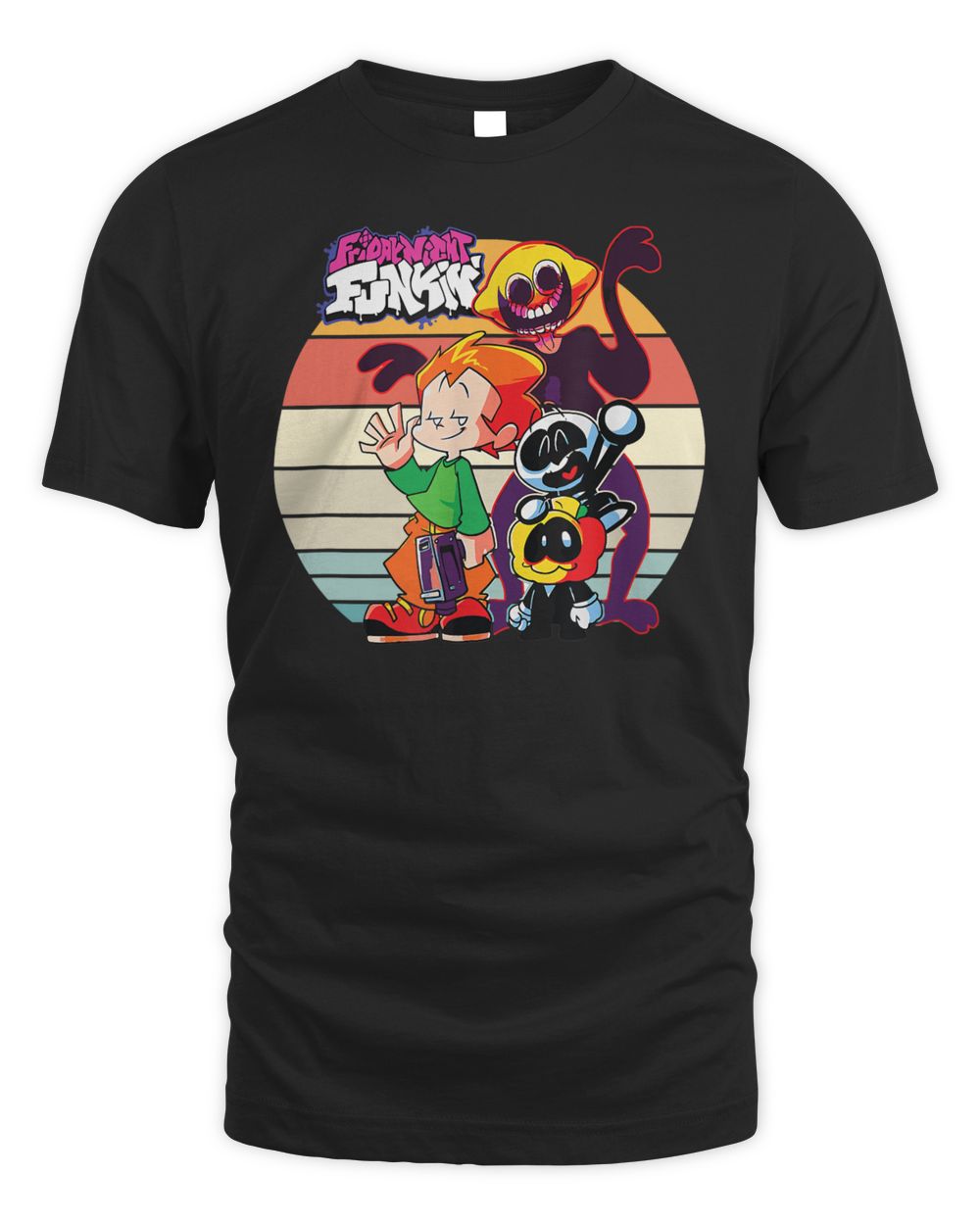 Funkin Gamer Art Pico And Friend Shirt