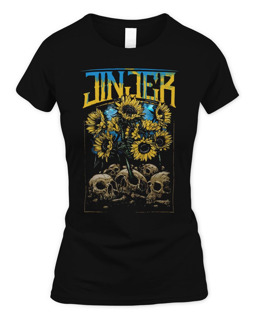 Jinjer Merch Sunflower Shirt
