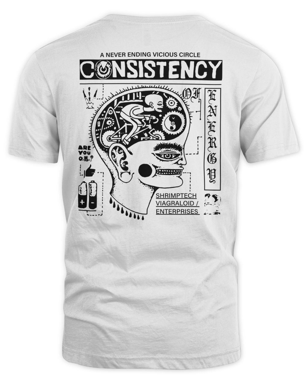 Viagra Boys Merch Consistency Of Energy Shirt