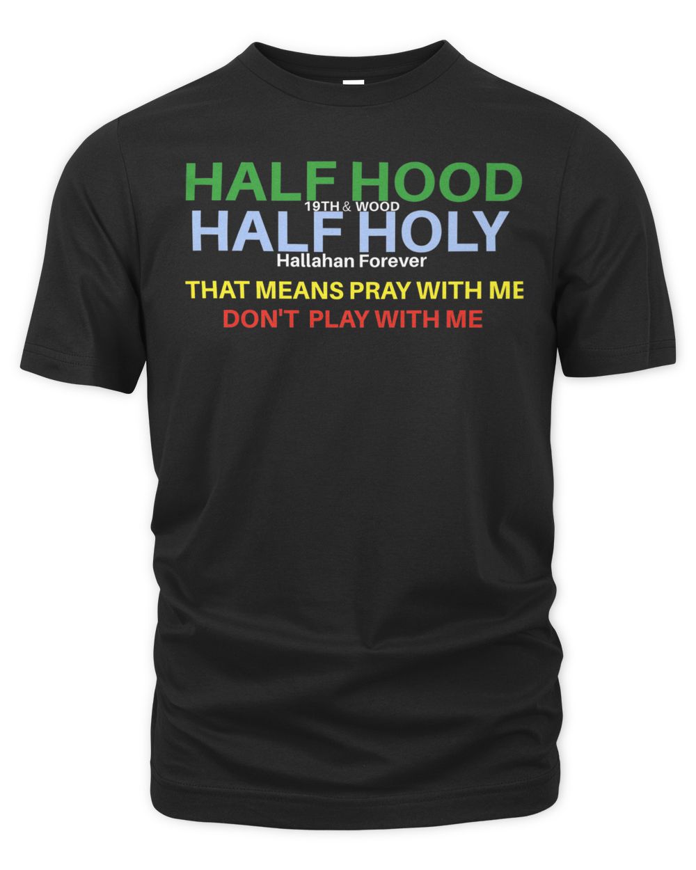 Half Hood Tee Shirt