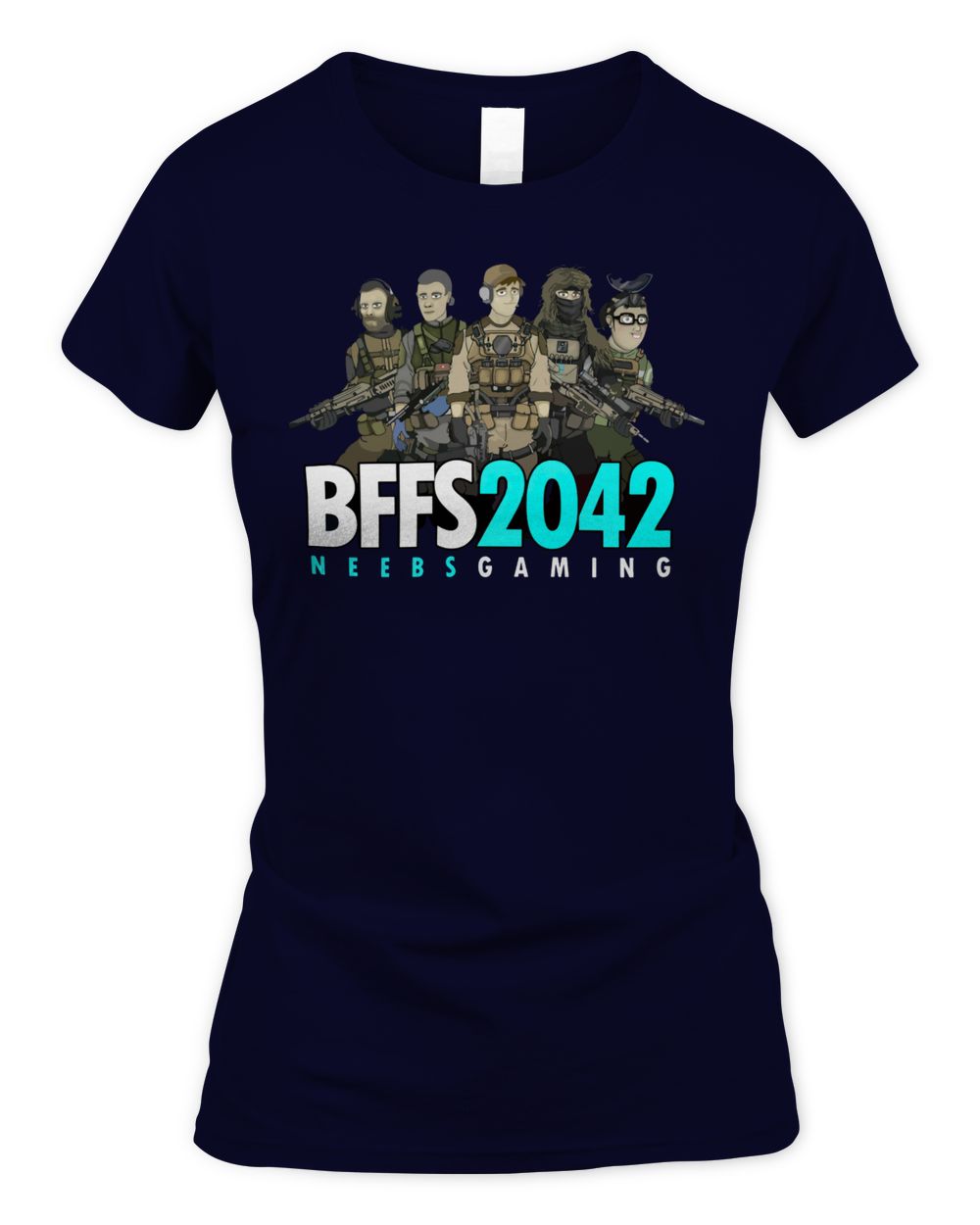 Neebs Gaming Merch Battlefield Friends 2042 Shirt