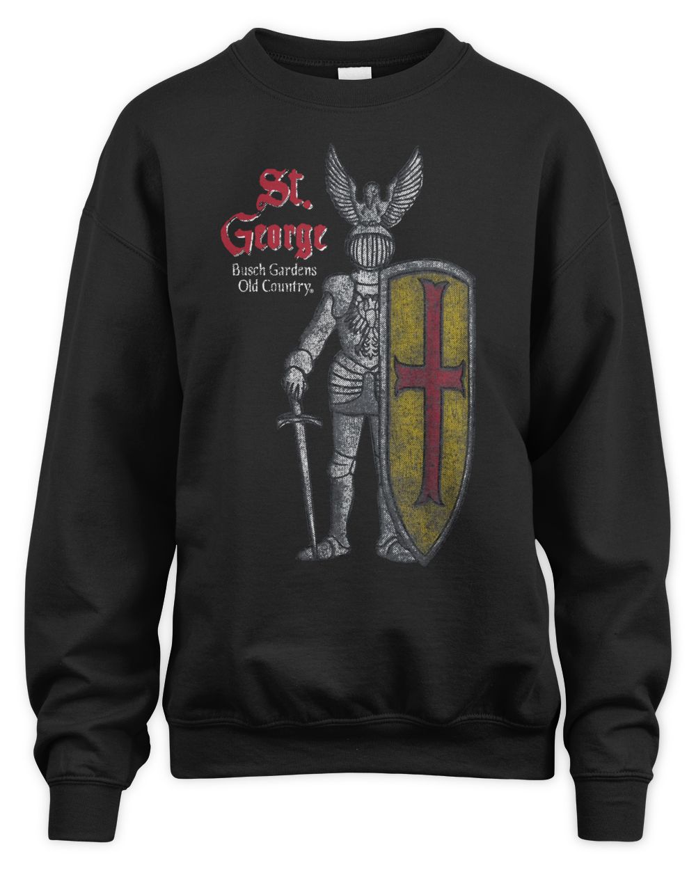 Sea World Parks Clothing Busch Gardens Retro Knight Shirt