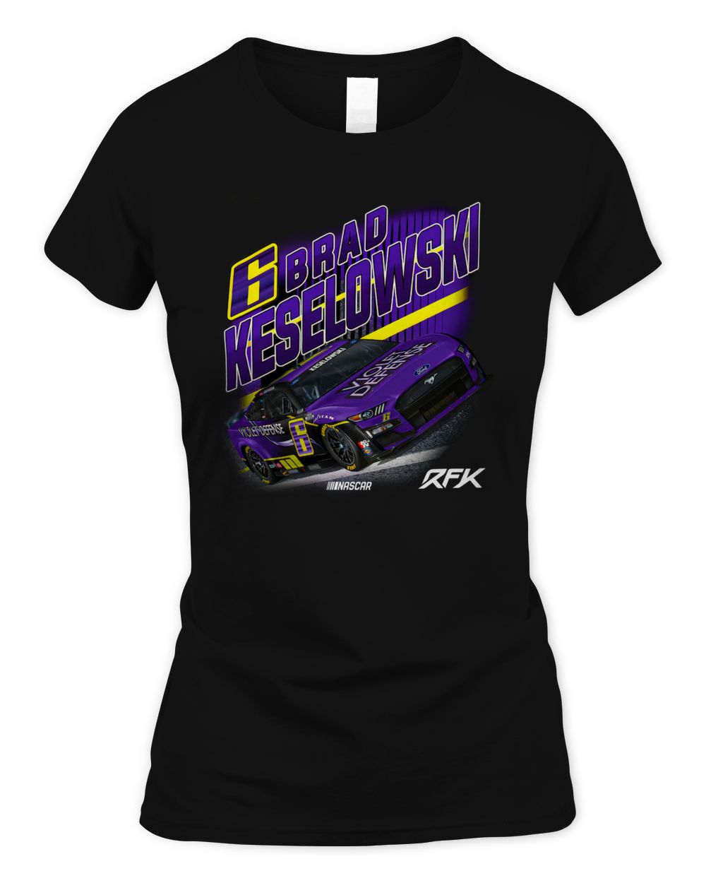 Brad Keselowski RFK Racing Violet Defense Car 1-Spot Shirt